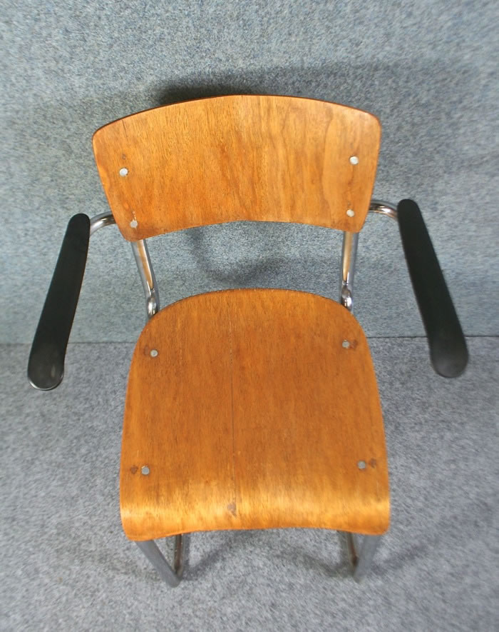A 1950’s Dutch 200 series desk chair by W H Gispen - Image 2