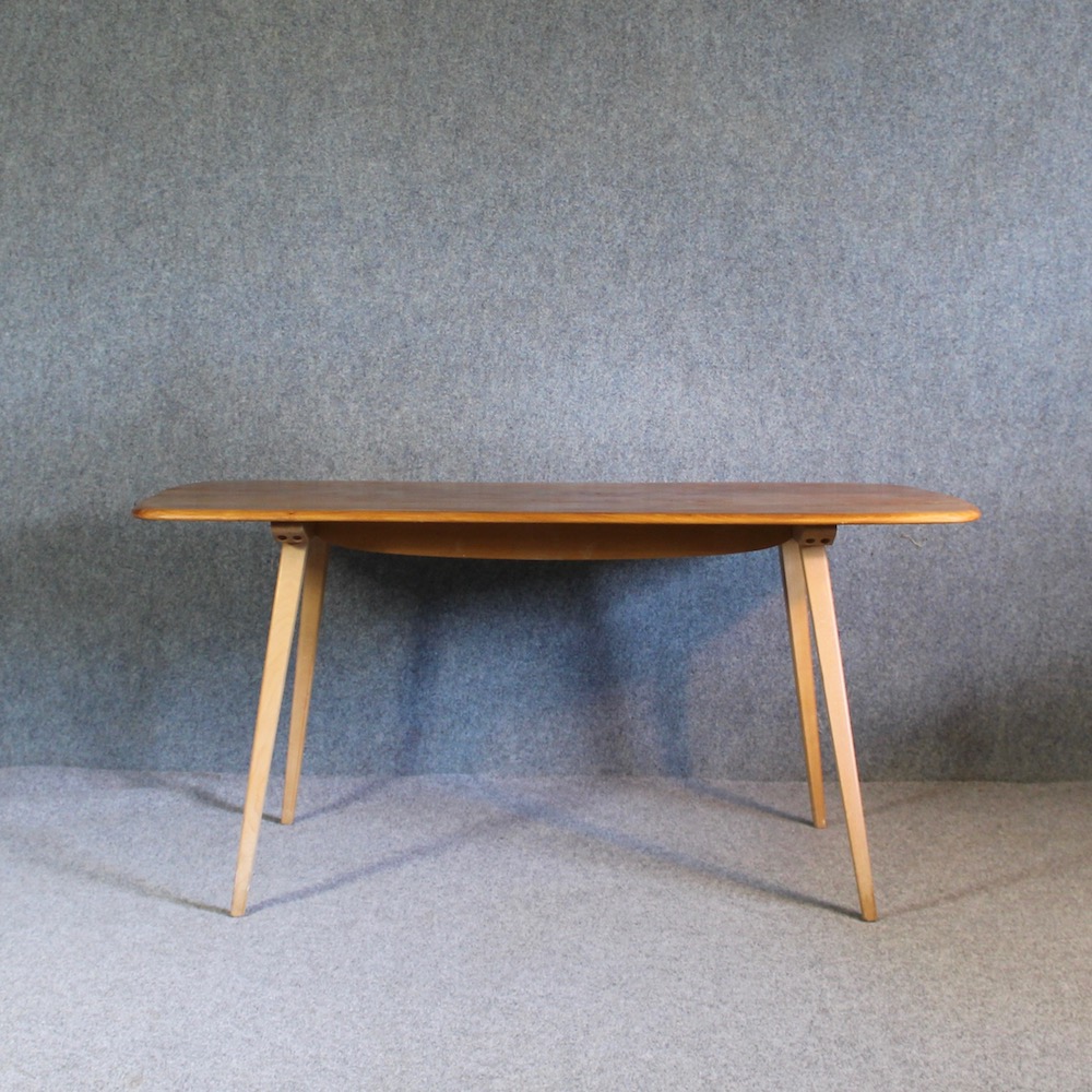 A 1950's Ercol rectangular Dining table and chairs - Image 14