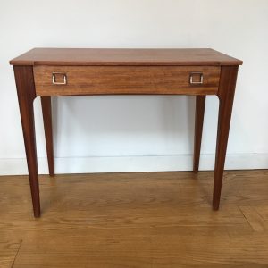 A 1960’s Remploy teak consol table