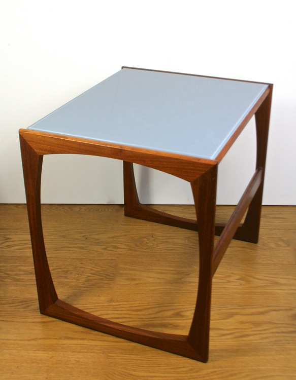 A nest of up-cycled G-Plan quadrille tables - Image 6
