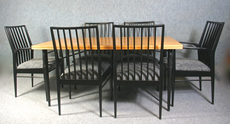 A 1950’s Heals sideboard and dining suite by A. J. Milne - Image 16