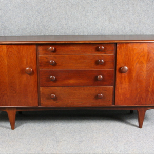 A 1950s teak sideboard by A J Younger