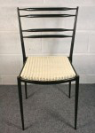 Set of four 1950s Lusty/ Lloyd Loom dining chairs - Image 2
