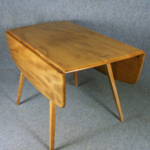 A 1950’s Ercol ‘square’ light elm table
