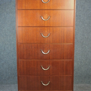 A 1950’s Meredew tallboy chest of drawers