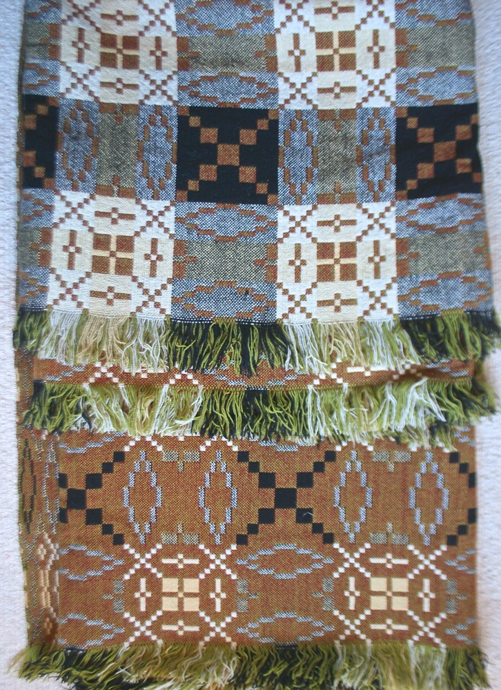 A vintage Welsh tapestry blanket/throw - Image 6