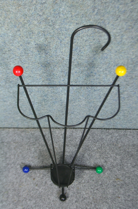 1950s wire and ball ‘umbrella’ umbrella stand