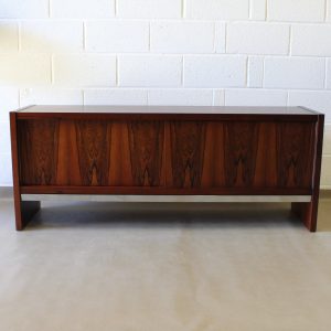 A 1970's Merrow Associates rosewood sideboard.
