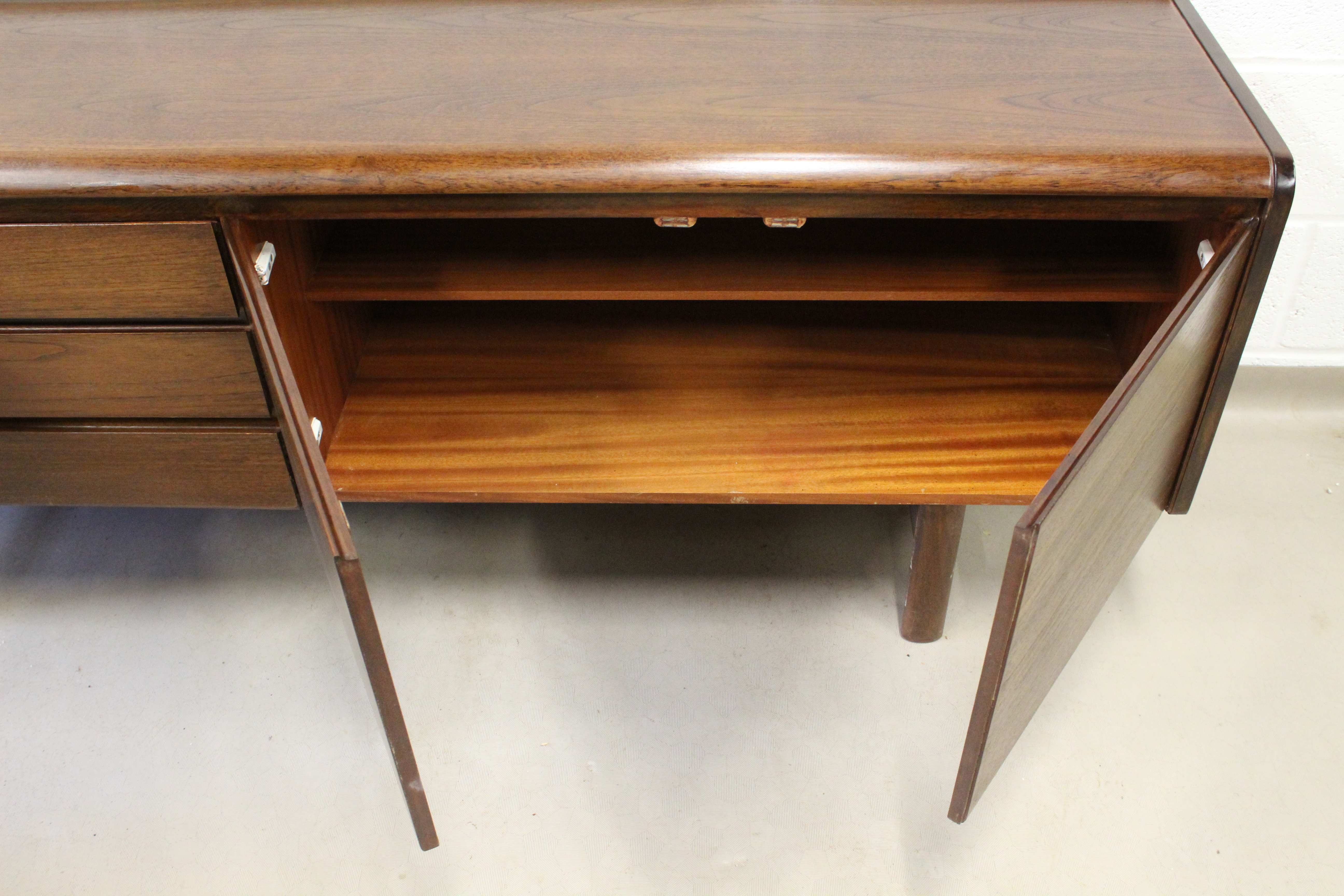 A 1960's White and Newton curved back lip sideboard . - Image 6
