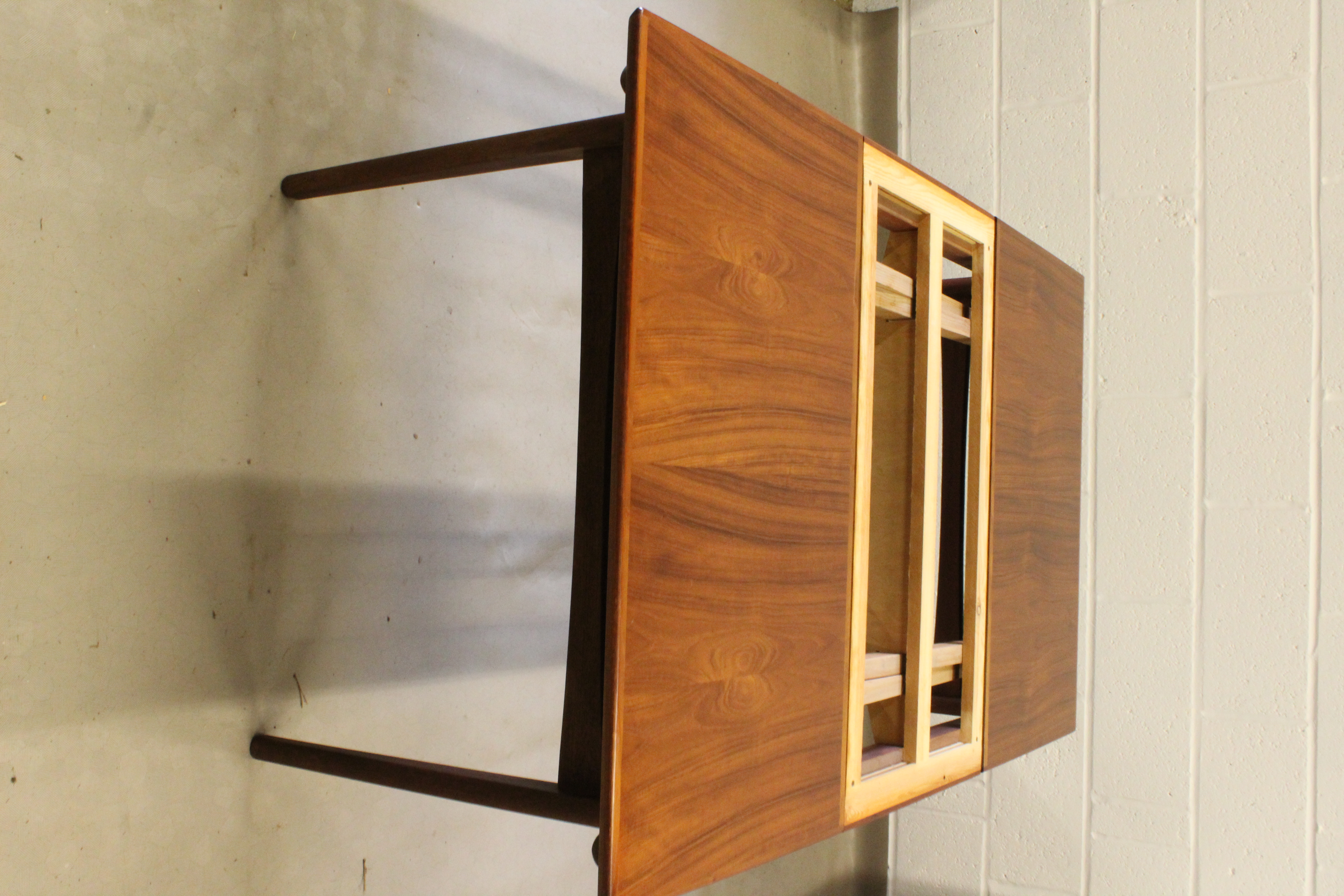 A 1950's Danish teak extending dinning table. - Image 7