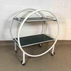 A vintage upcycled  Art Deco style tea/ drinks trolley