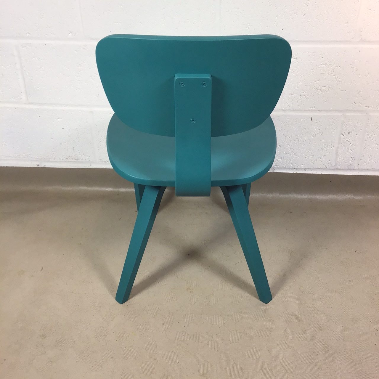 Two upcycled Thonet style bent plywood chairs - Image 3