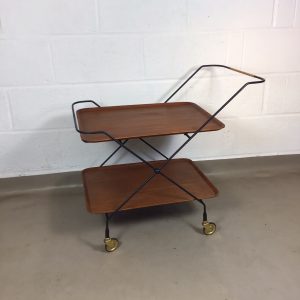 A 1950s Swedish tea drinks trolley by Jie Gantofta
