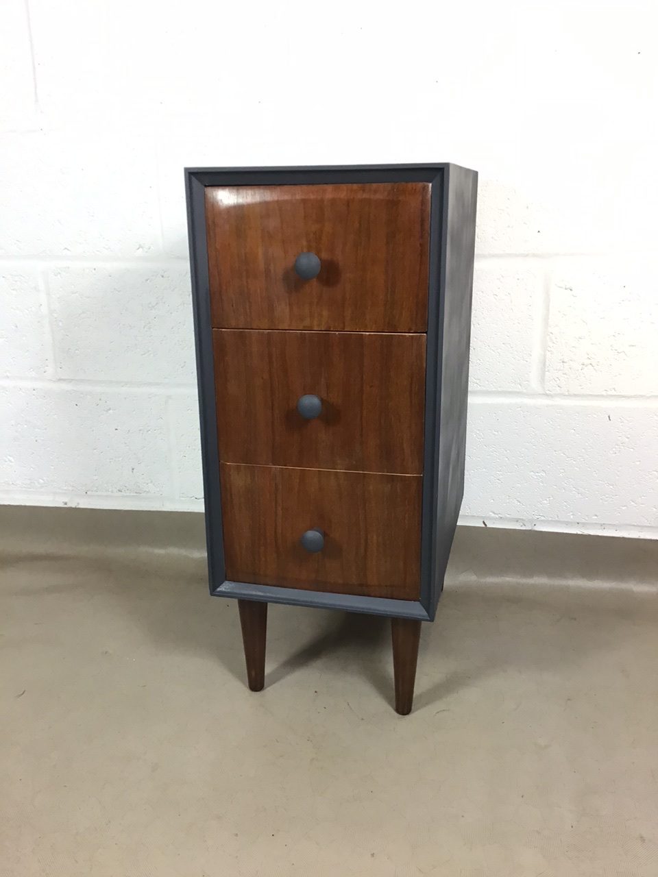A 1950’s Meredew up-cycled mahogany set of drawers.