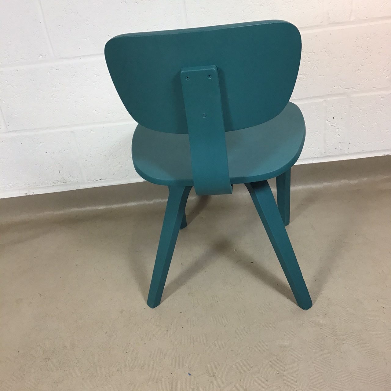 Two upcycled Thonet style bent plywood chairs - Image 13