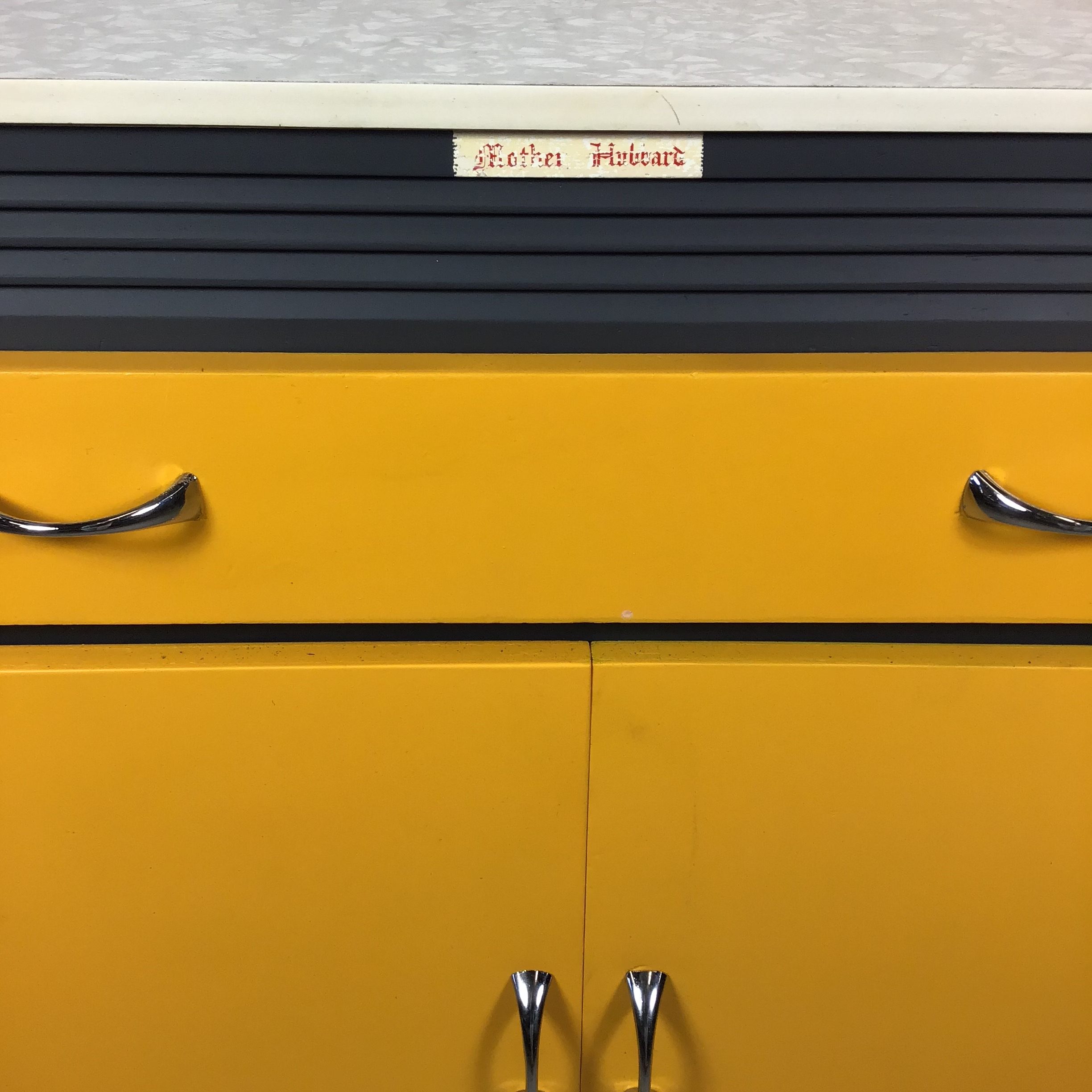 An up cycled 1950’s kitchen unit larder. - Image 8