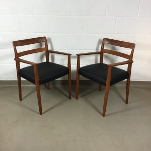 Two Dalescraft office/ desk/ carver chairs.