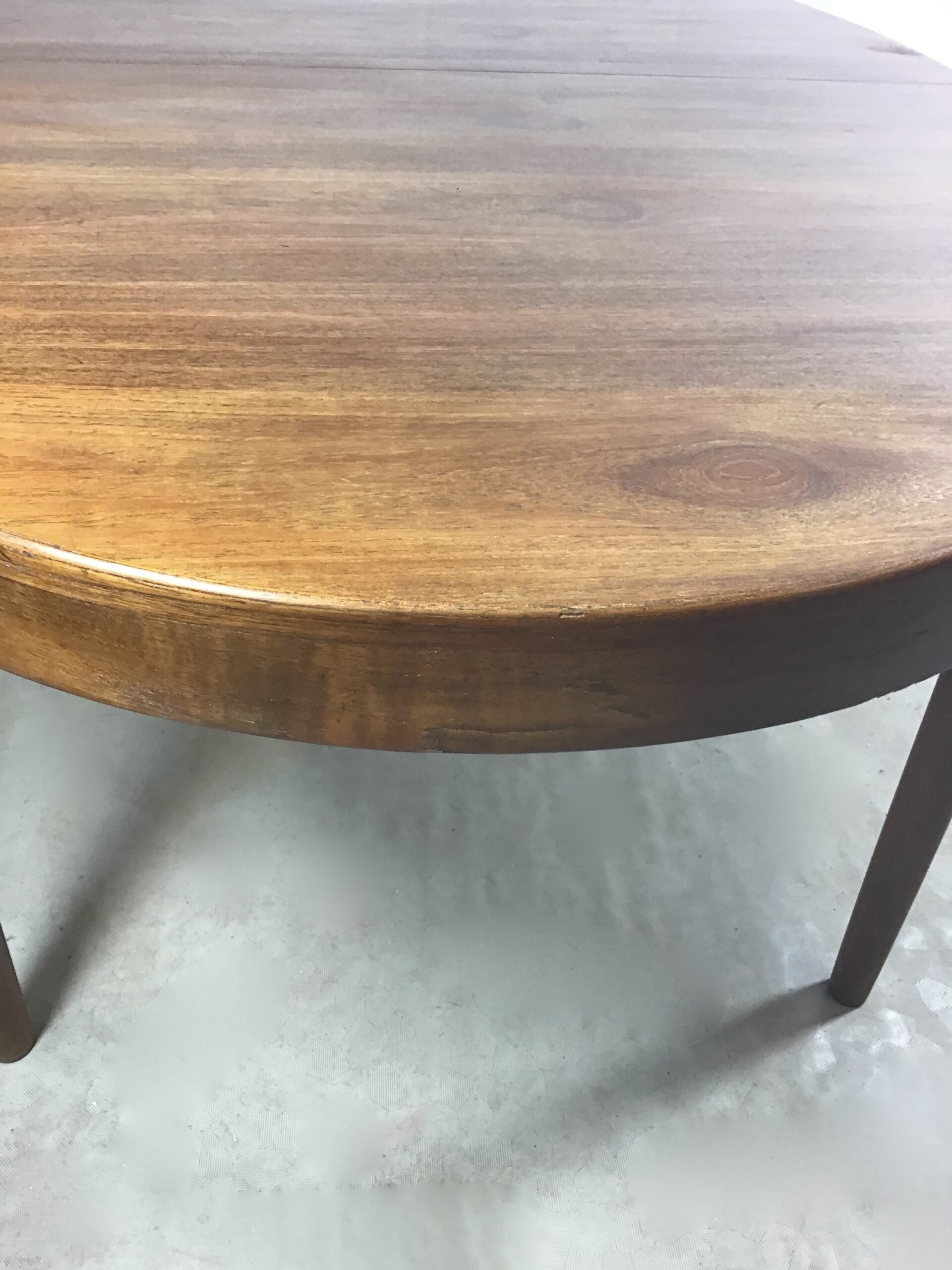 A Danish Harry Østergaard for Randers Møbelfabrik teak oval extending table - Image 15