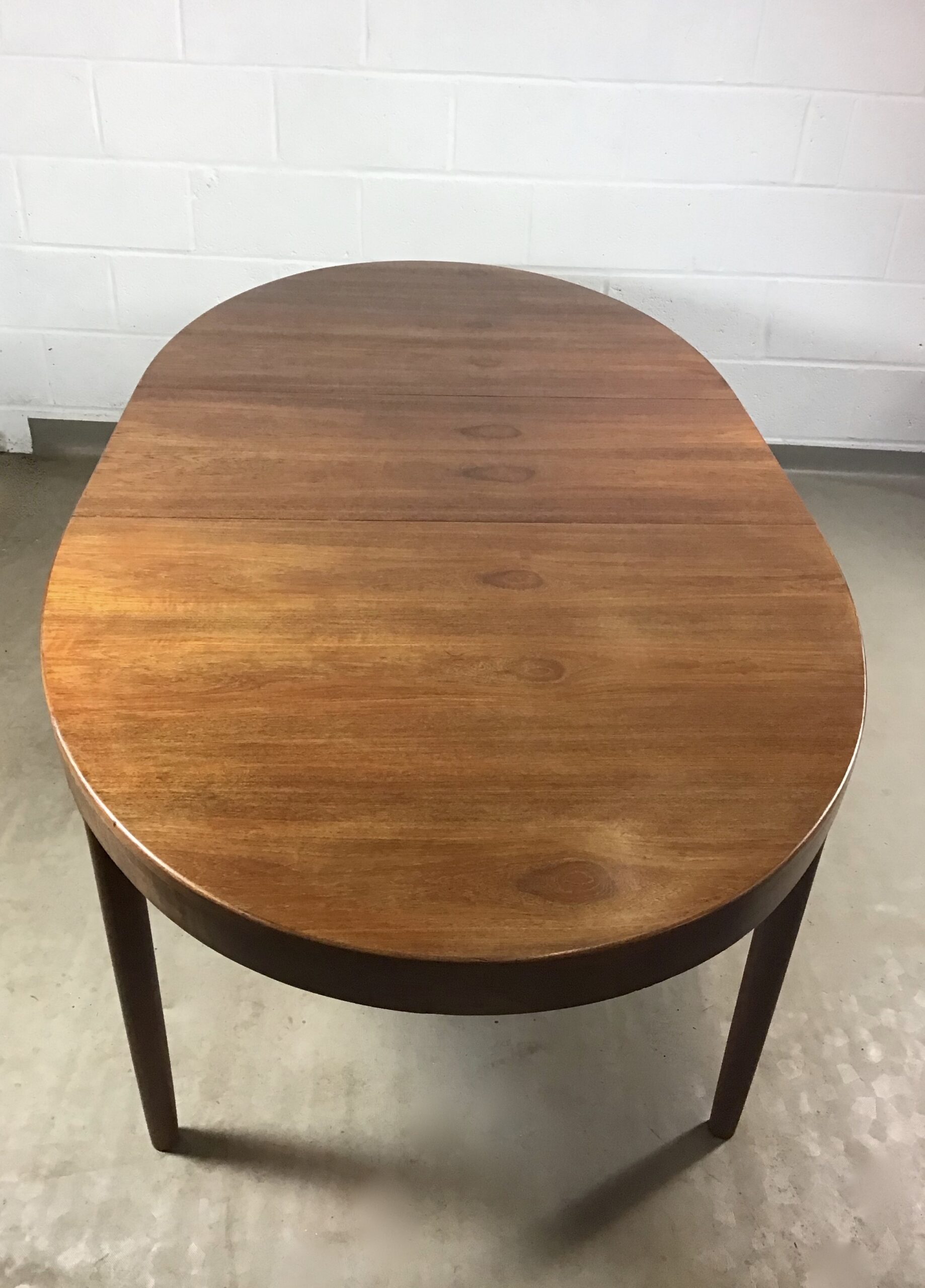 A Danish Harry Østergaard for Randers Møbelfabrik teak oval extending table - Image 12
