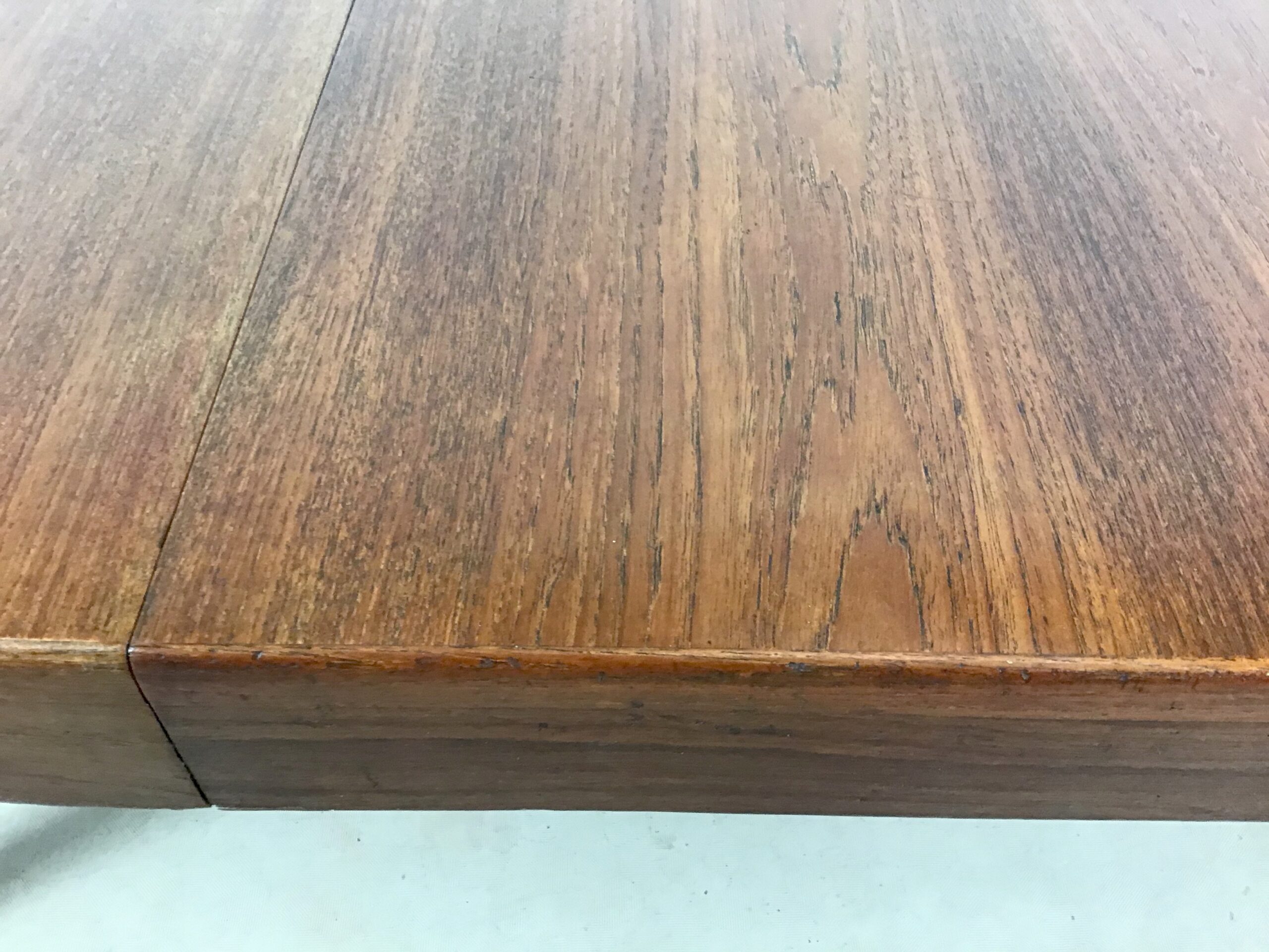 A Danish Harry Østergaard for Randers Møbelfabrik teak oval extending table - Image 6