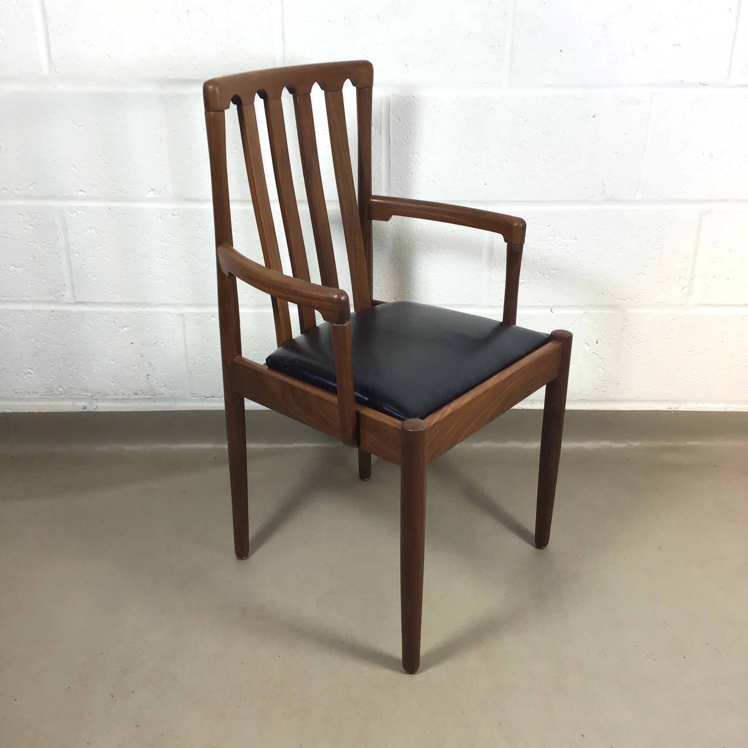 A 1960's Meredew carver/ office chair with leather seat. - Image 3