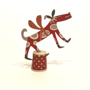 'Winged Dog' Brooch