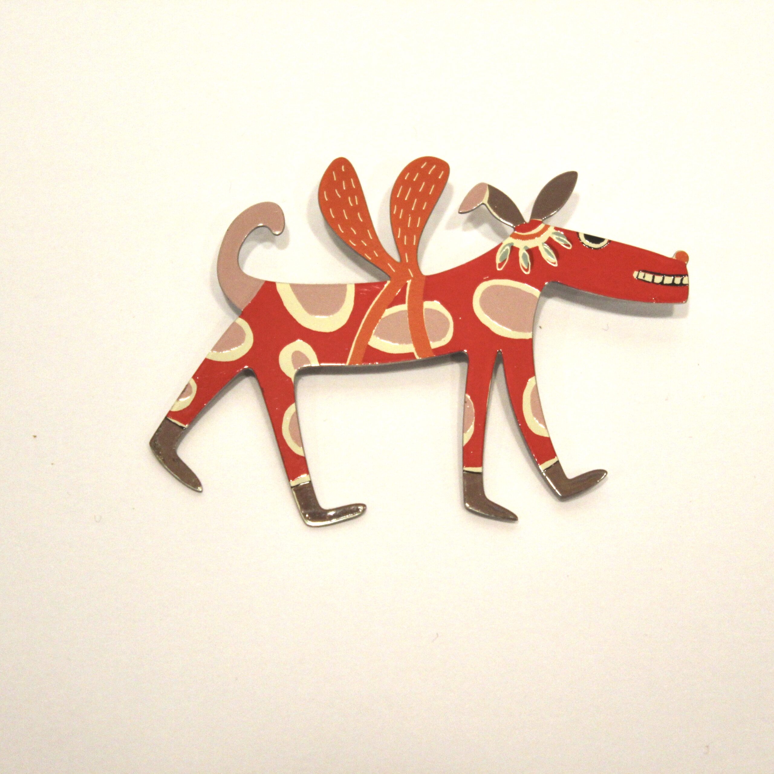 'Winged Dog' Brooch - Image 2