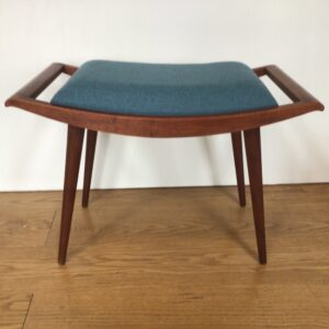 A lovely mahogany midcentury dressing table stool