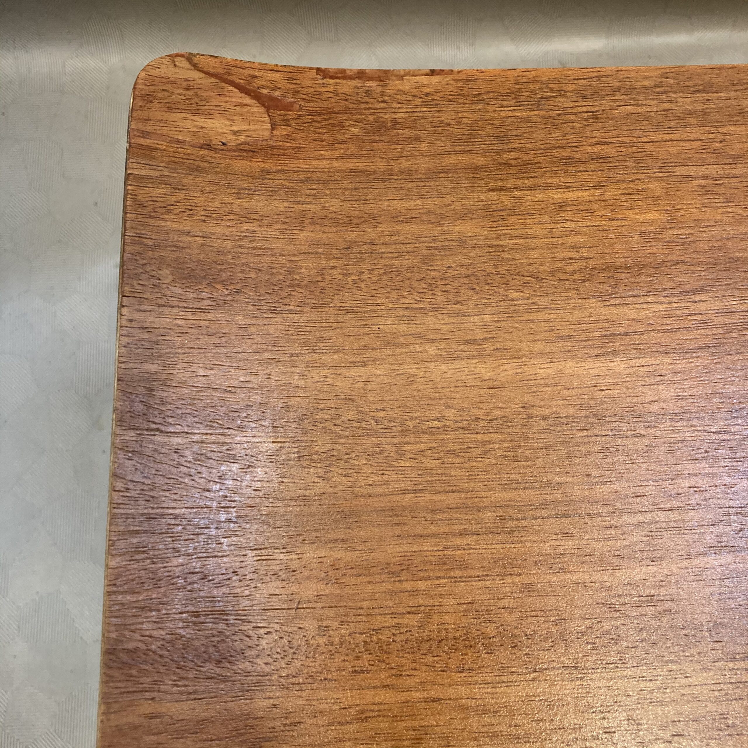A Midcentury Myer two tier coffee table with sleigh top - Image 7