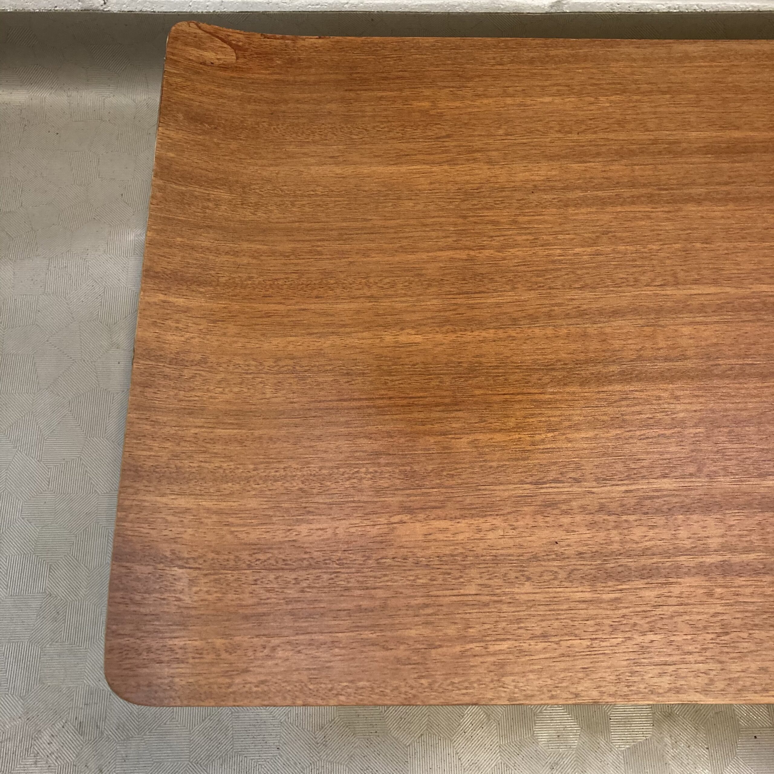 A Midcentury Myer two tier coffee table with sleigh top - Image 5