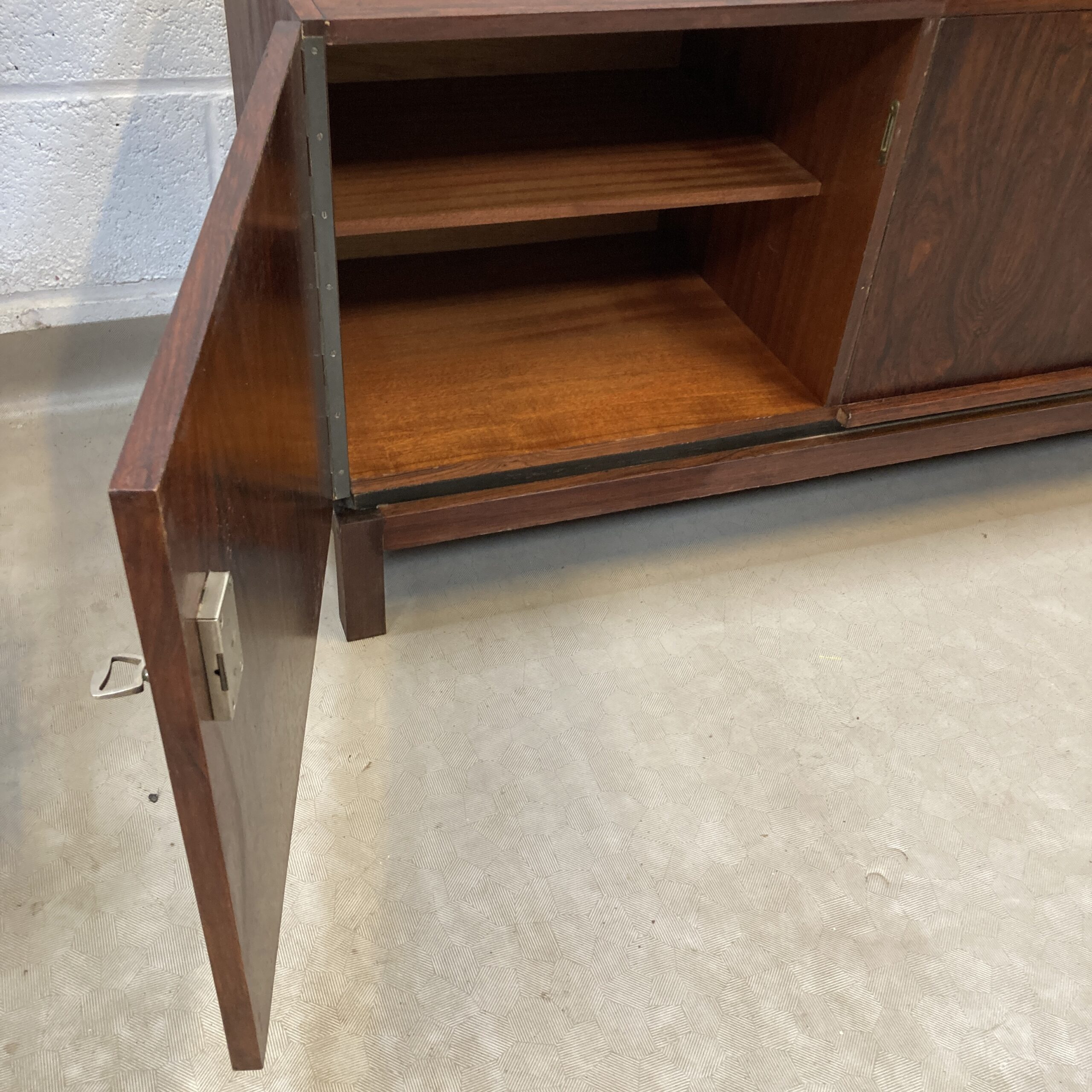 A Mid century Rosewood danish sideboard, possibly by Farso Mobler - Image 4