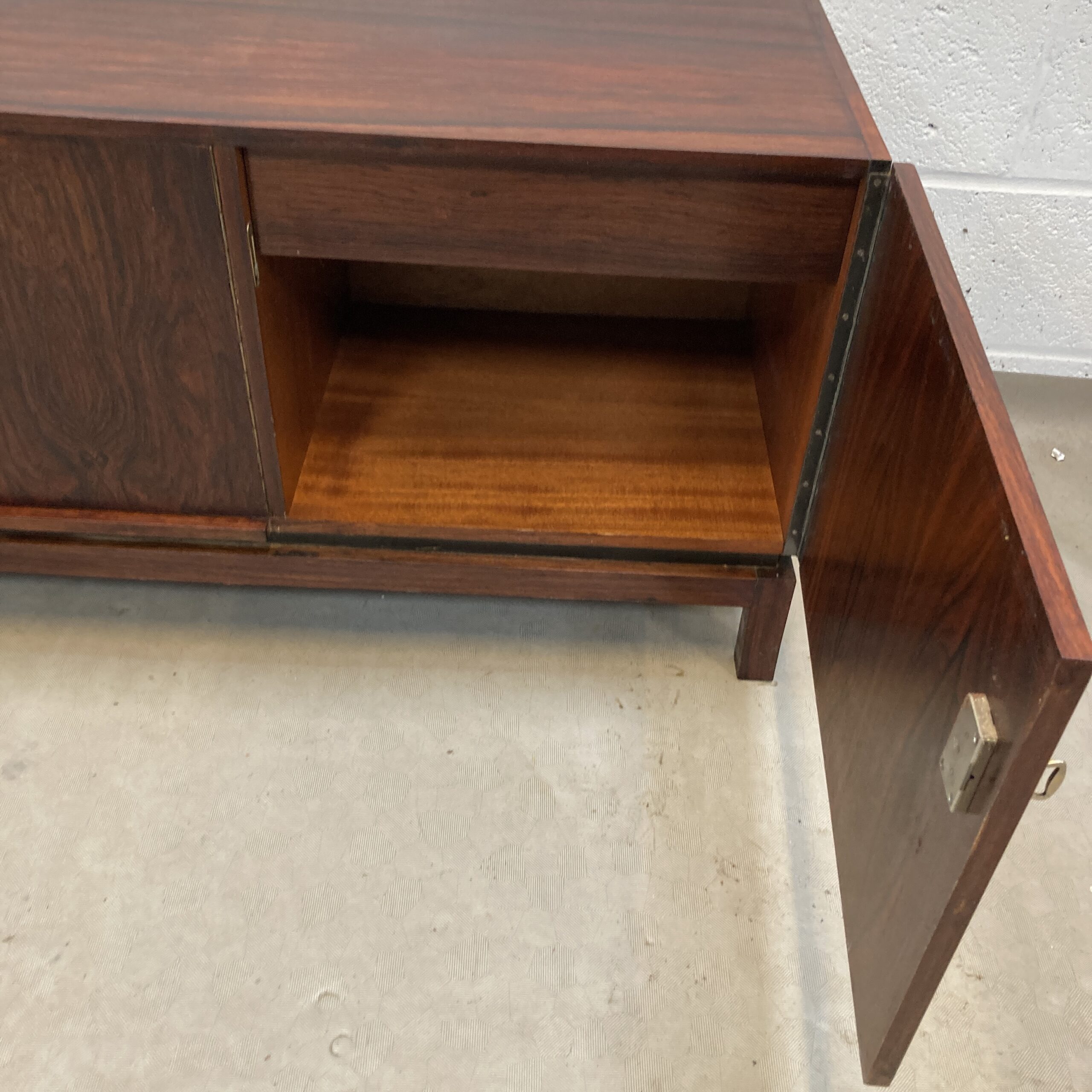 A Mid century Rosewood danish sideboard, possibly by Farso Mobler - Image 2