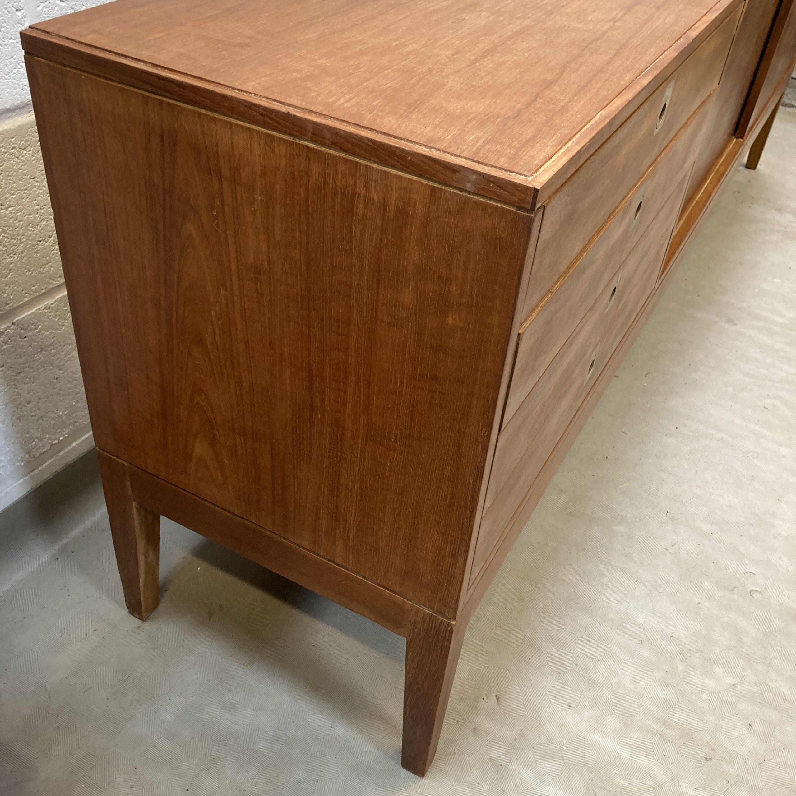A Midcentury Archie Shine for Heals teak sideboard. - Image 14