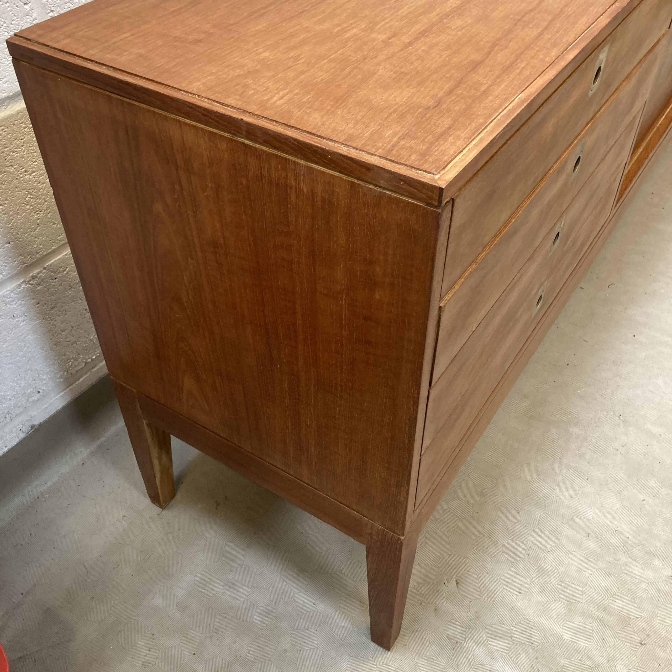 A Midcentury Archie Shine for Heals teak sideboard. - Image 13