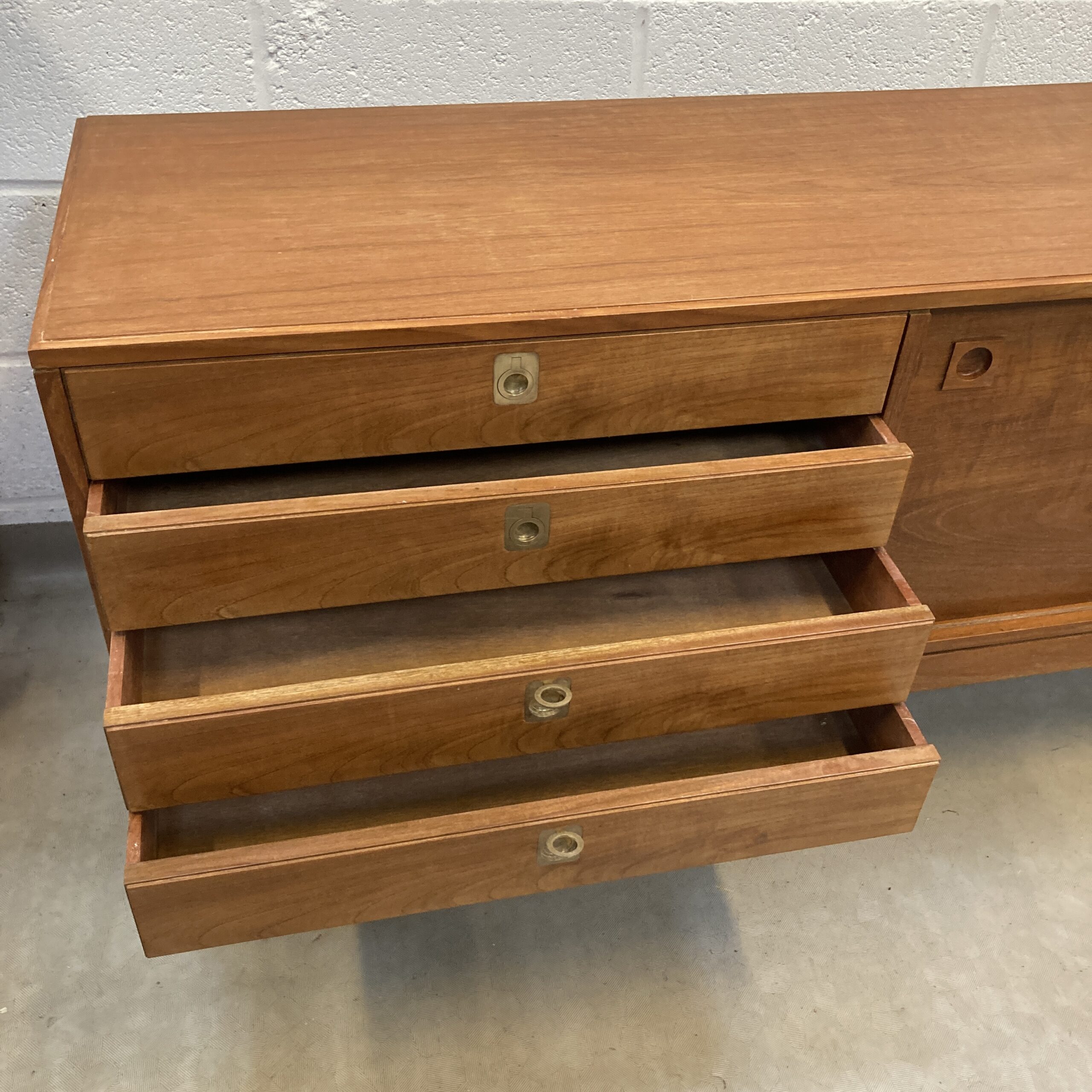 A Midcentury Archie Shine for Heals teak sideboard. - Image 4