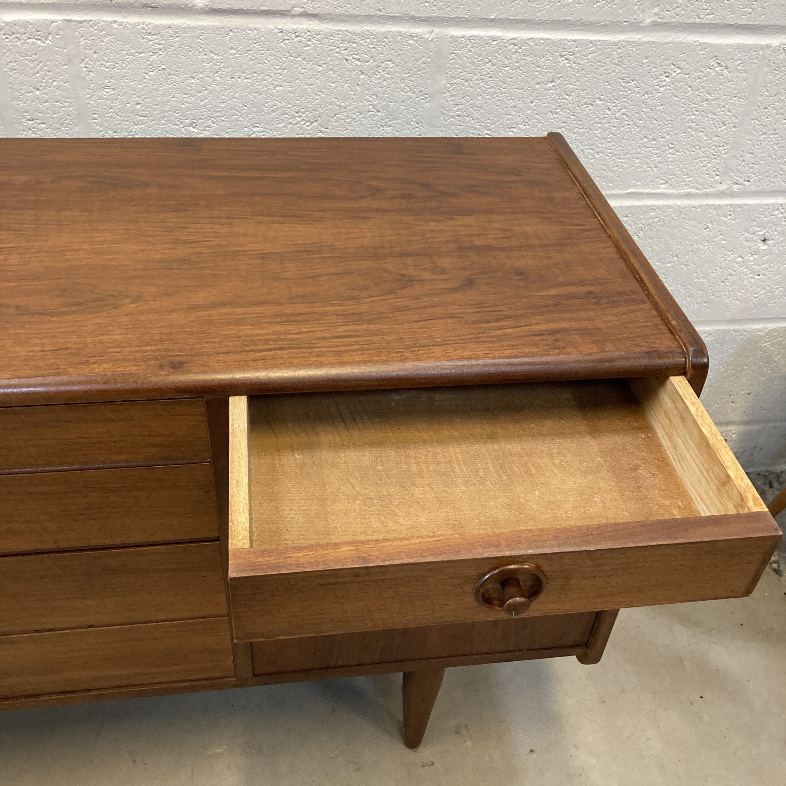 A Midcentury Robert Heritage for Archie Shine walnut sideboard. - Image 6