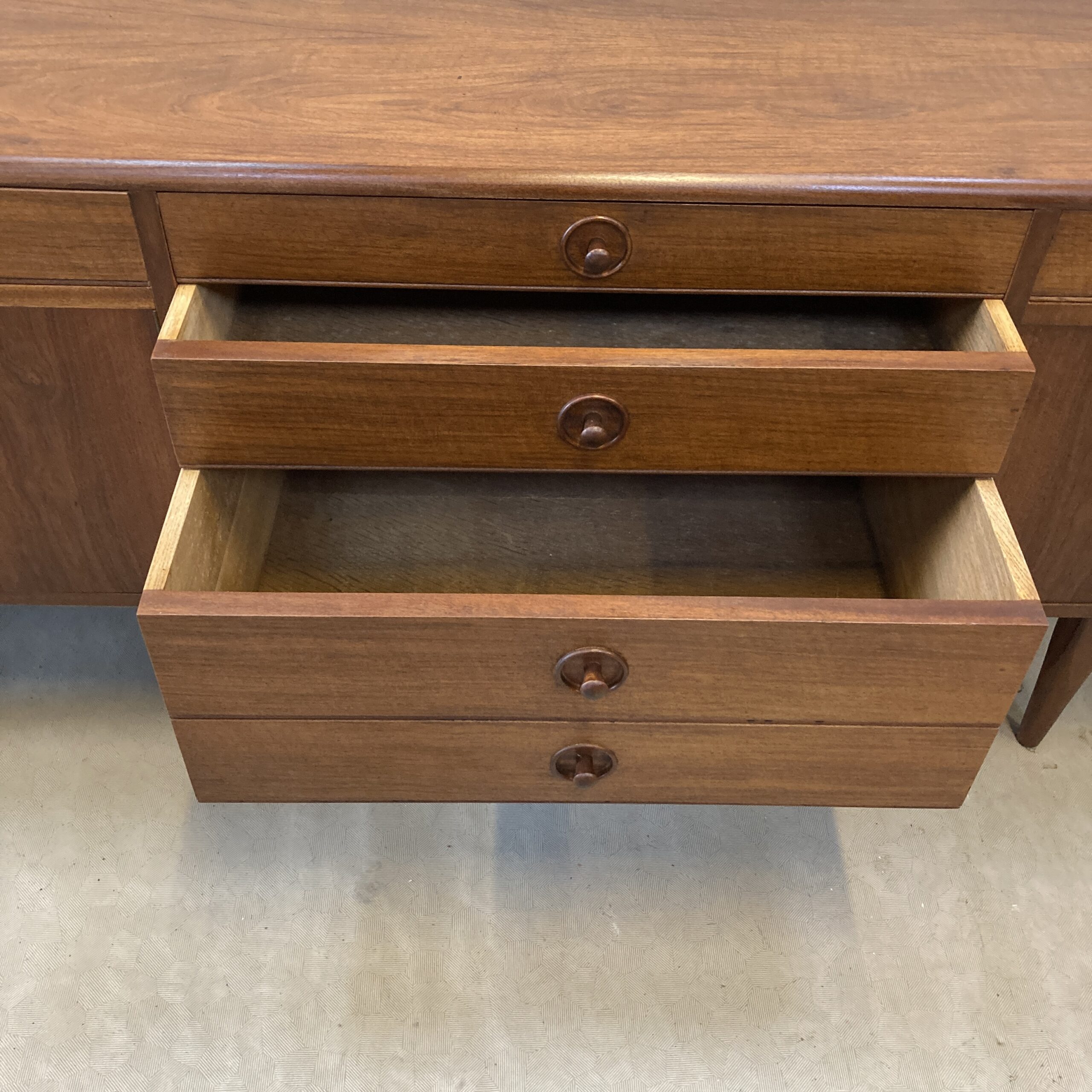 A Midcentury Robert Heritage for Archie Shine walnut sideboard. - Image 2
