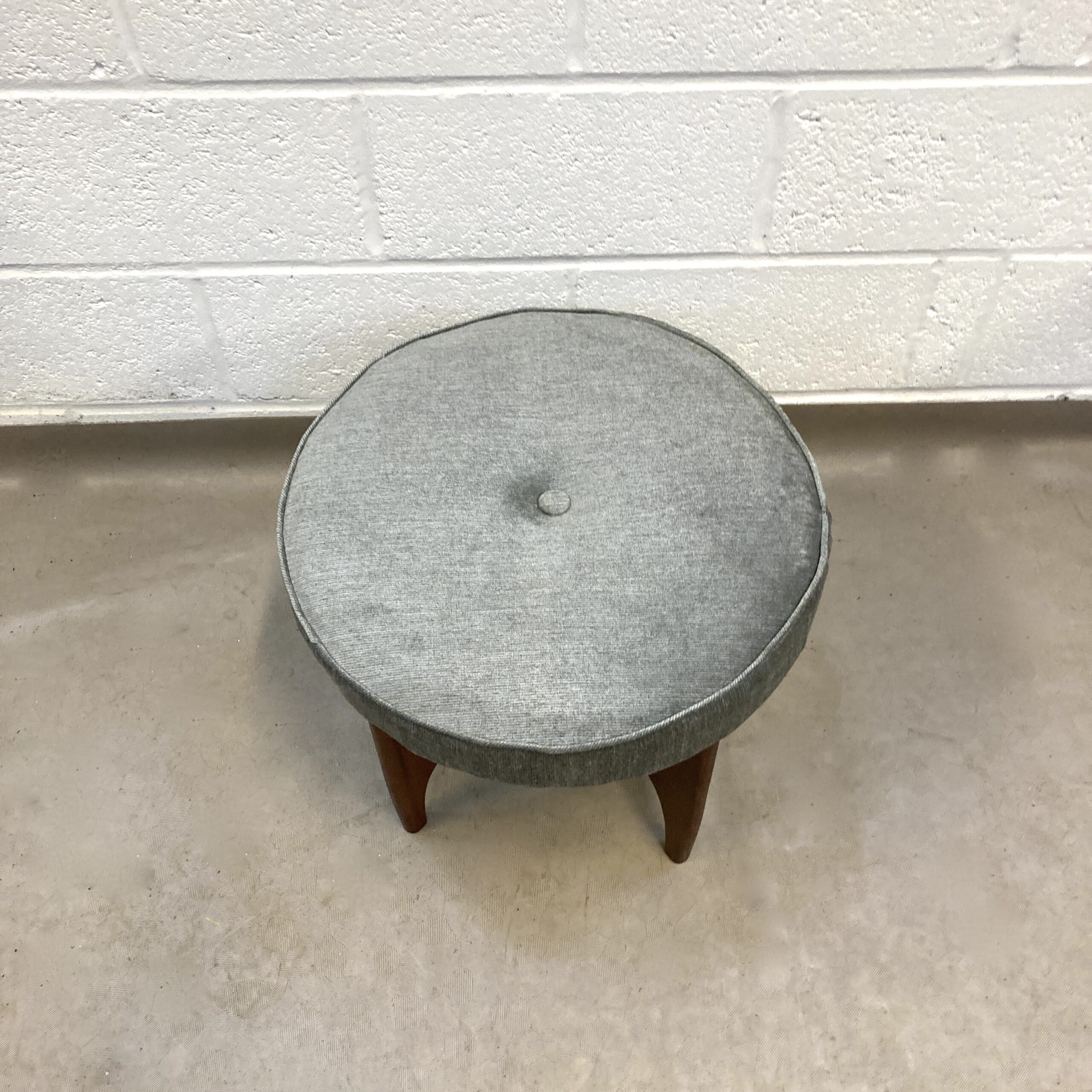 A 1960's G-Plan Fresco circular bedroom stool. - Image 5