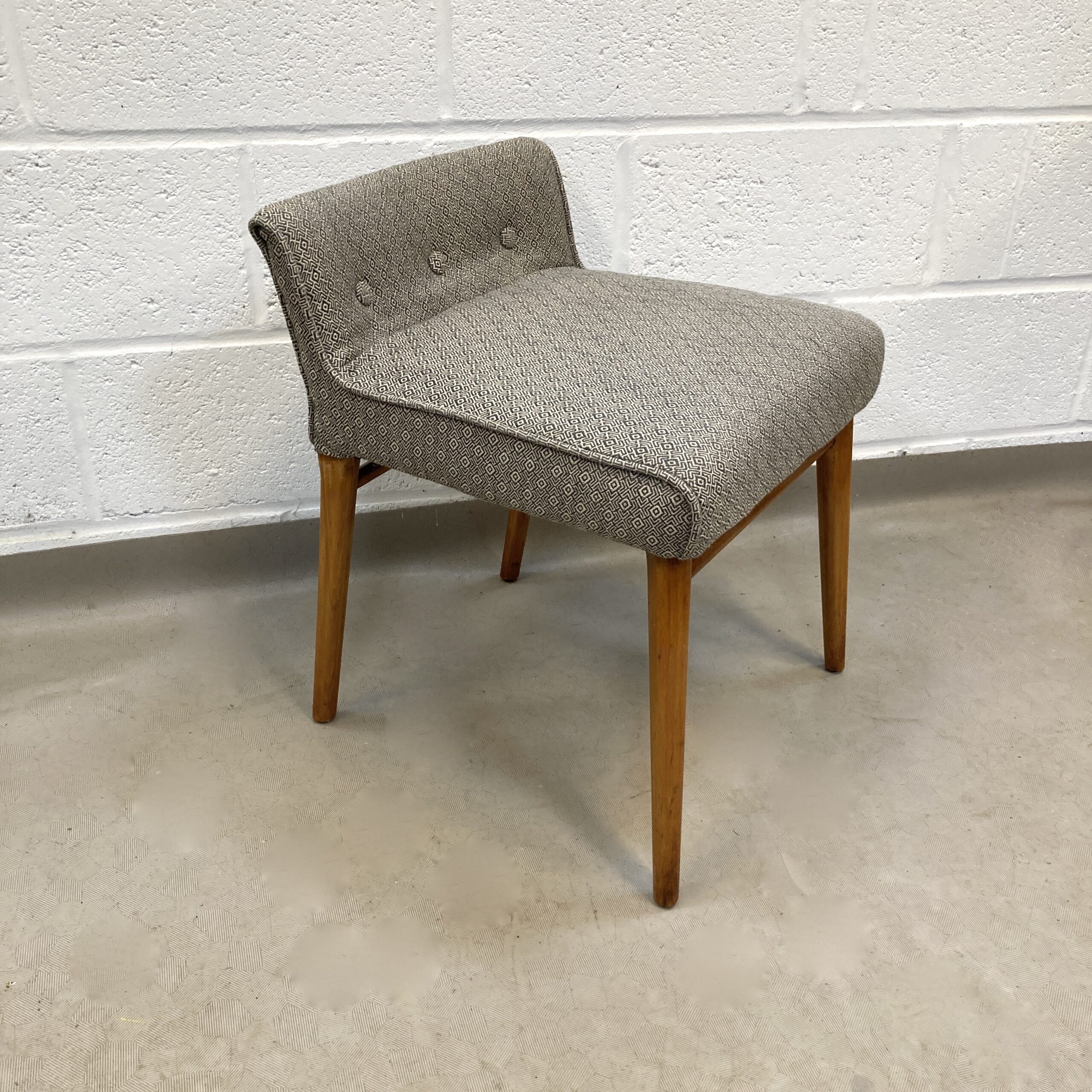A lovey early 1950s Bedroom stool/ chair. - Image 7