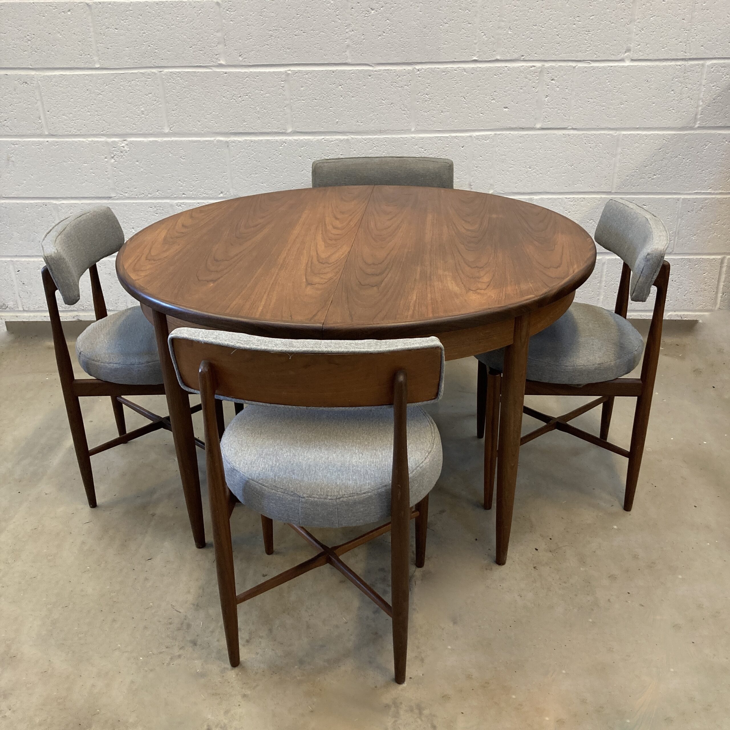 A 1960s G-plan fresco table and four Victor Wilkins designed Fresco chairs - Image 10