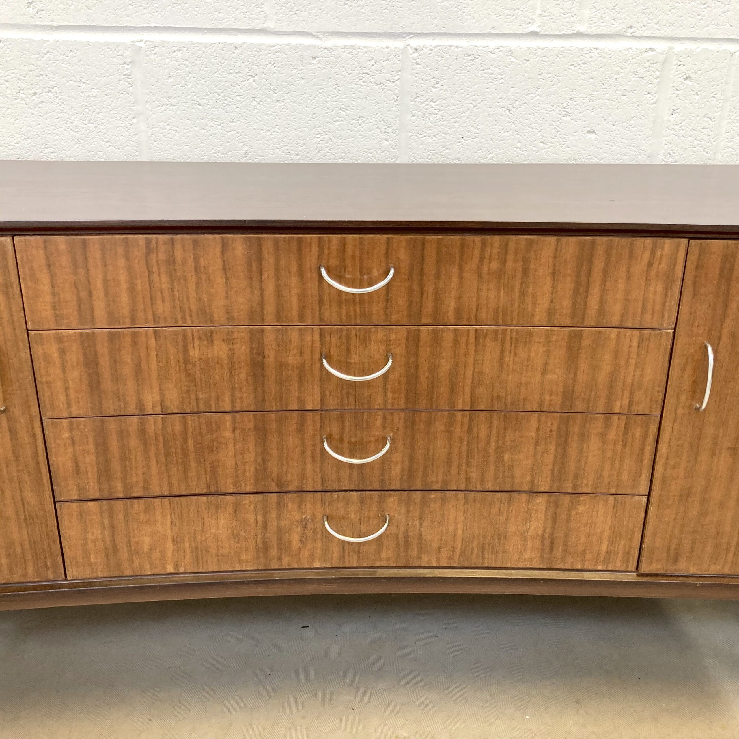 A 1960 Gordon Russell teak and Indian laurel sideboard pattern R810 - Image 12