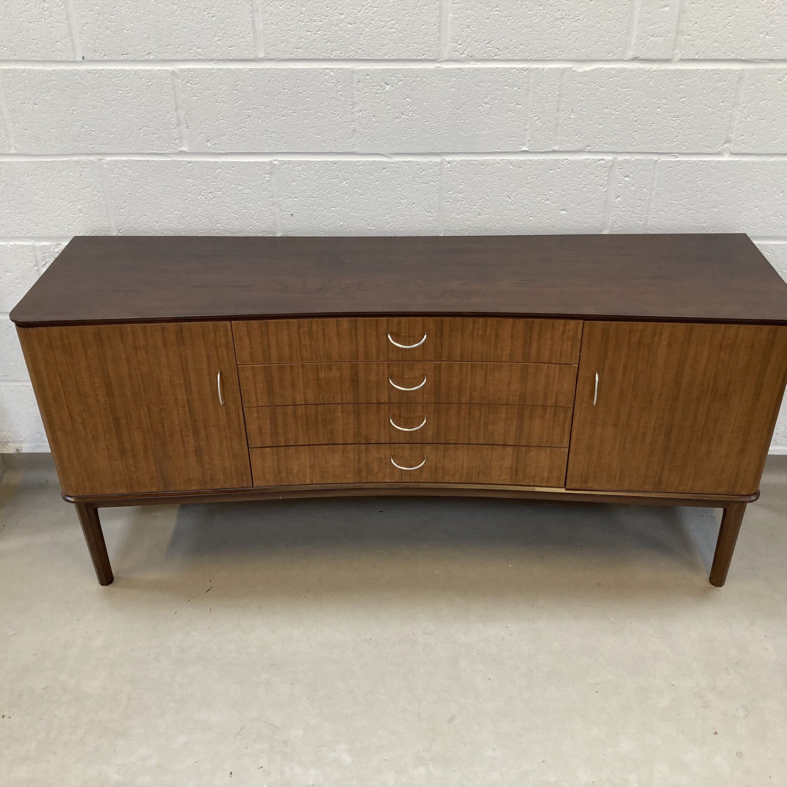 A 1960 Gordon Russell teak and Indian laurel sideboard pattern R810 - Image 4