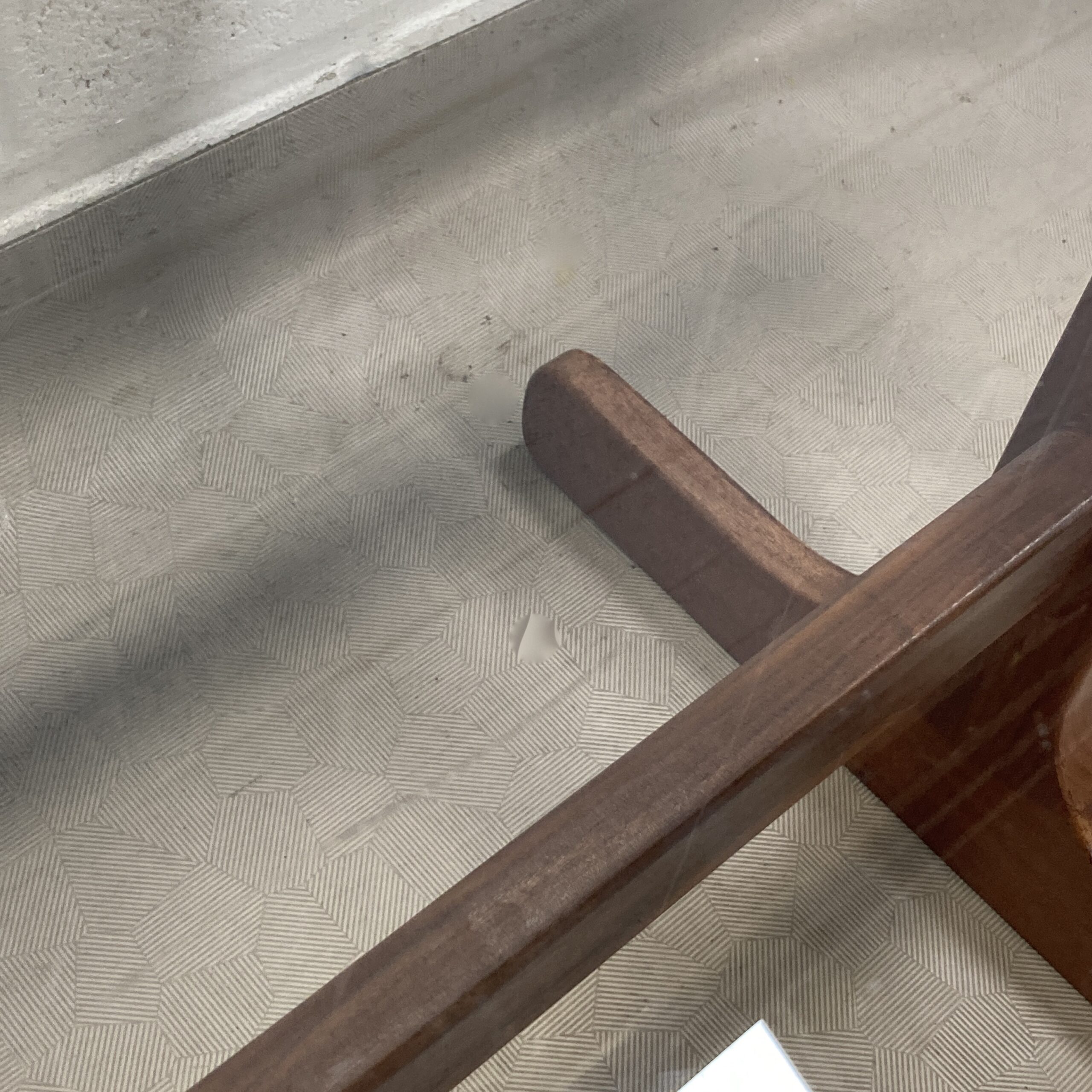 A 1970s G-plan teak, tiled and smoked glass coffee table. - Image 6